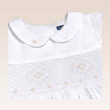 Berthe Girls White Smocked Dress