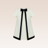 Malah Girls Ivory Shift Dress