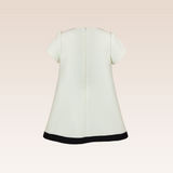 Malah Girls Ivory Shift Dress