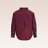 Dillon Boys Red Embroidered Long Sleeves