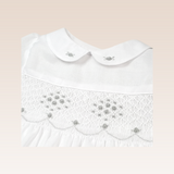 Bertha Baby Girls Grey Christening Set