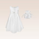 Thess Girls Party Dress with Pouch