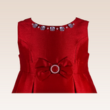 Thess Girls Party Dress with Pouch