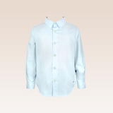 Nick Boys Light Blue Button-Down Long Sleeves