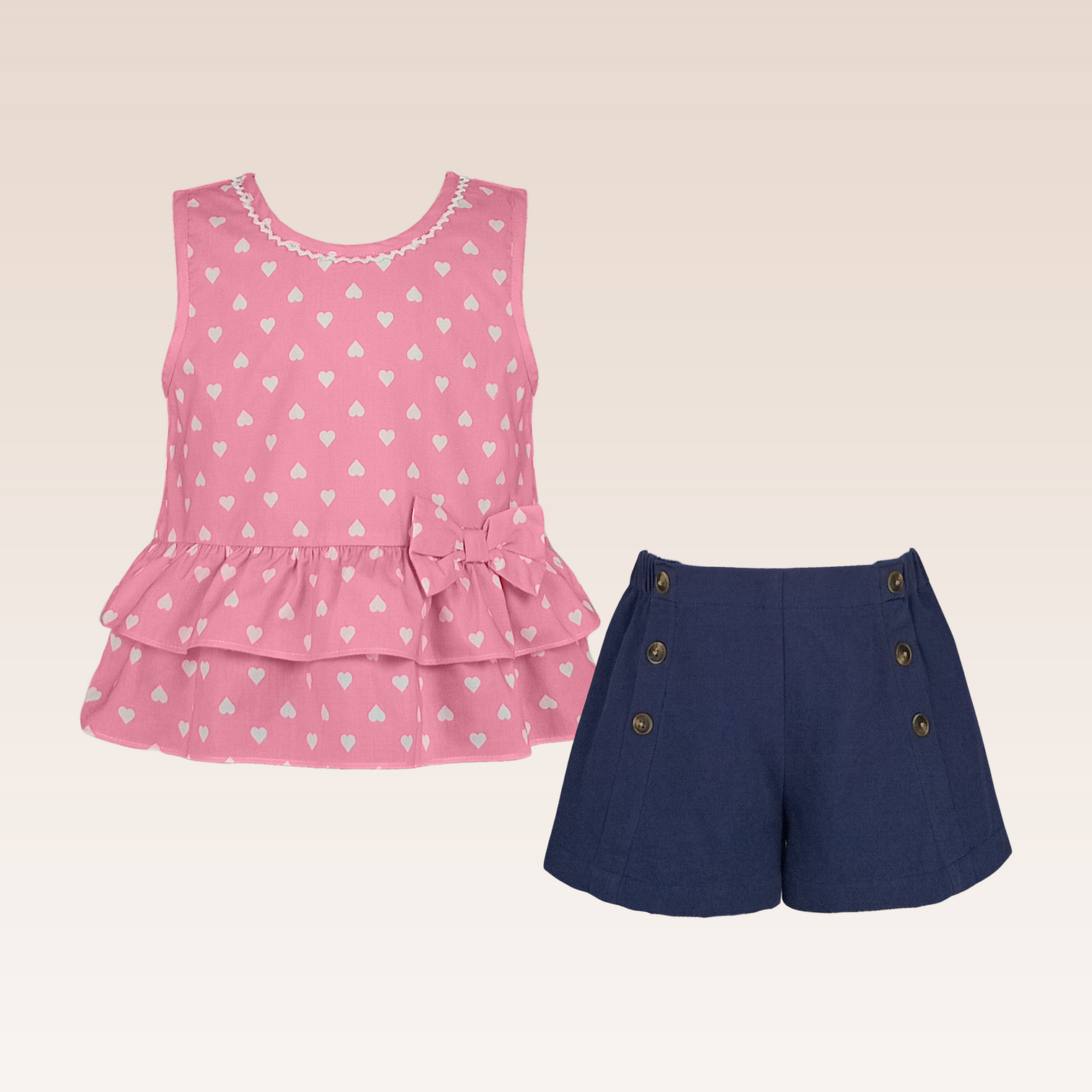 Emily Short Set-Periwinkle Seashells main image 1