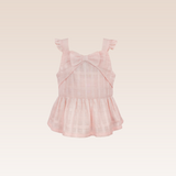Noreen Girls Pink Textured Top
