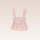 Noreen Girls Pink Textured Top