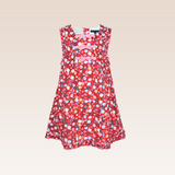 Myrcella Girls Red Shift Dress