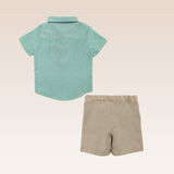 Maurice Baby Boy Mint Top and Shorts Set