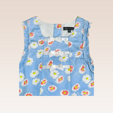 Myrcella Girls Blue Shift Dress