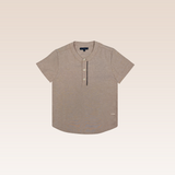 Marlowe Boys Brown Henley Shirt