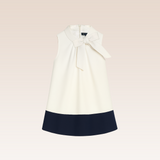 Patte Girls Ivory Shift Dress