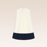 Patte Girls Ivory Shift Dress