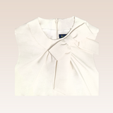 Patte Girls Ivory Shift Dress