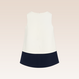 Racquel Baby Girls Ivory Shift Dress