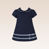 Mayie Girls Navy Shift Dress