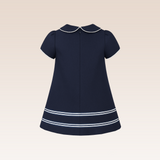 Mayie Girls Navy Shift Dress
