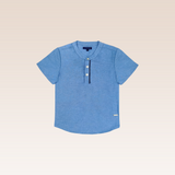 Marlowe Boys Blue Henley Shirt