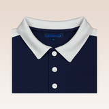 Raylan Boys Navy Polo Pique Shirt