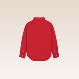 Harry Boys Red Button-Down Long Sleeves