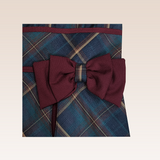 Nova Girls Dark Green Drop-Waist Dress