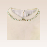 Romaine Girls Beige Party Dress