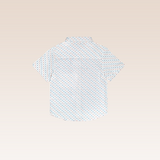 Sevi Boys Red Button-Down Short Sleeves