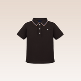 Madden Boys Dark Brown Polo Pique Shirt
