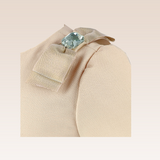 Randa Girls Beige Shift Dress with Headband