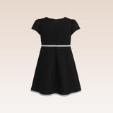 Regine Girls Black A-Line Skirt Dress