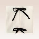 Thierry Girls Ivory Shift Dress with Bows