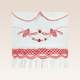 Neve Baby Girls Ivory Smocked Dress with Embroidery