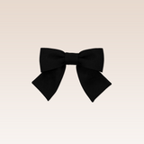 Tilly  Girls Black Bow Clip
