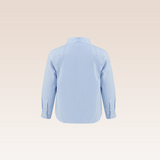 Harry Boys Blue Striped Button-Down Long Sleeves