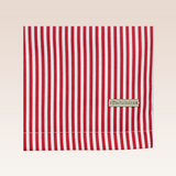 Mael Boys Red Striped Button-Down Long Sleeves