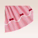 Aria Baby Girls Red Striped Dress
