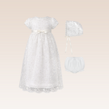 Ophelia Baby Girls Christening Gown Set