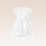 Riley Girls White Party Dress