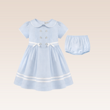 Sarie Baby Girls Light Blue Dress