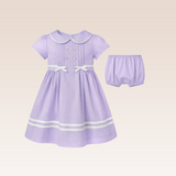 Sarie Baby Girls Lilac Dress