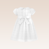 Larissa Baby Girls Ivory Smocked Dress