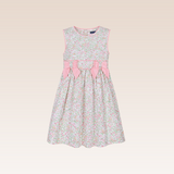 Amie Girls Pink Floral Dress