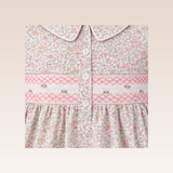 Nadine Girls Pink Smocked Dress