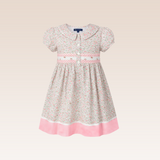 Nadine Girls Pink Smocked Dress
