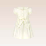 Sylvie Girls Yellow Smocked Dress