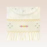 Sylvie Girls Yellow Smocked Dress