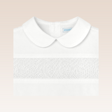 Samuel Baby Boys White Smocked Christening Set