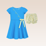 Harley Baby Girls Blue Dress