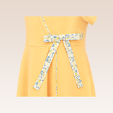 Haniya Girls Yellow Dress