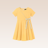 Haniya Girls Yellow Dress